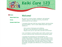 Tablet Screenshot of keikicare123.com